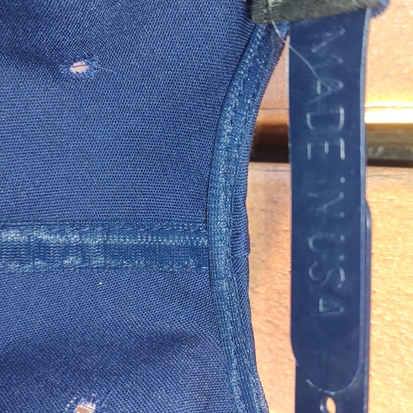 Vtg Washington Mills Electro Minerals Embroidered Snapback Hat Cap Made in USA - Picture 10 of 10